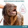 imagePet MD  Benzoyl Peroxide Medicated Shampoo for Dogs and Cats  Effective for Skin Conditions Dandruff Itch Relief Acne and Folliculitis  Citrus Scent  12 oz
