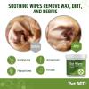 imagePet MD  Dog Ear Cleaner Wipes  Otic Cleanser for Dogs to Stop Ear Itching and Infections with Aloe and Eucalyptus  100 CountRegular Wipes