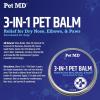 imagePet MD Dog Paw Balm  3in1 Paw NoseSnout ampamp Elbow Moisturizer ampamp Paw Protectors for Dogs  2 oz Paw Wax with Shea Butter Coconut Oil ampamp Beeswax
