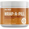 imagePet MD Wrap A Pill Peanut Butter Flavored Pill Paste for Dogs  Make a Pocket to Hide Pills and Medication for Pets  59 ServingsPeanut Butter