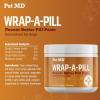 imagePet MD Wrap A Pill Peanut Butter Flavored Pill Paste for Dogs  Make a Pocket to Hide Pills and Medication for Pets  59 ServingsPeanut Butter
