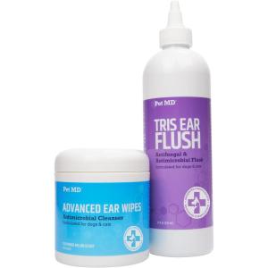 imagePet MD Advanced Ear Wipes amp Tris Ear Flush