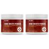 imagePet MD Bone Broth for Dogs  Dog Food Toppers with Vitamins Amino Acids Natural Joint and Digestion Support  Made from Grade A Free Range Elk Bone Powder  4 oz Pack of 24 ounces Pack of 2
